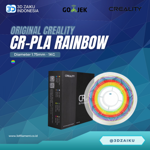 Original Creality CR-PLA Rainbow 3D Filament 3D Printer Filament - CLEARANCE STOCK